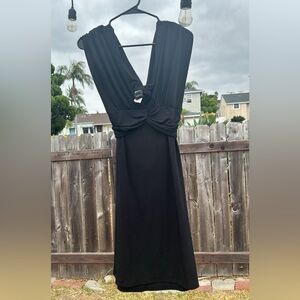 Vintage Y2K black dress